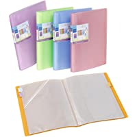 Viquel 408135 – 05 Encuadernación A4 80 fundas Flexible con pestañas pegatinas colores aleatorio